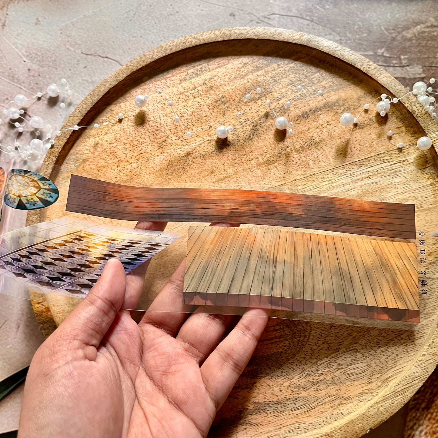 Neon Alley Lane Night Road Pet Tape for Journaling