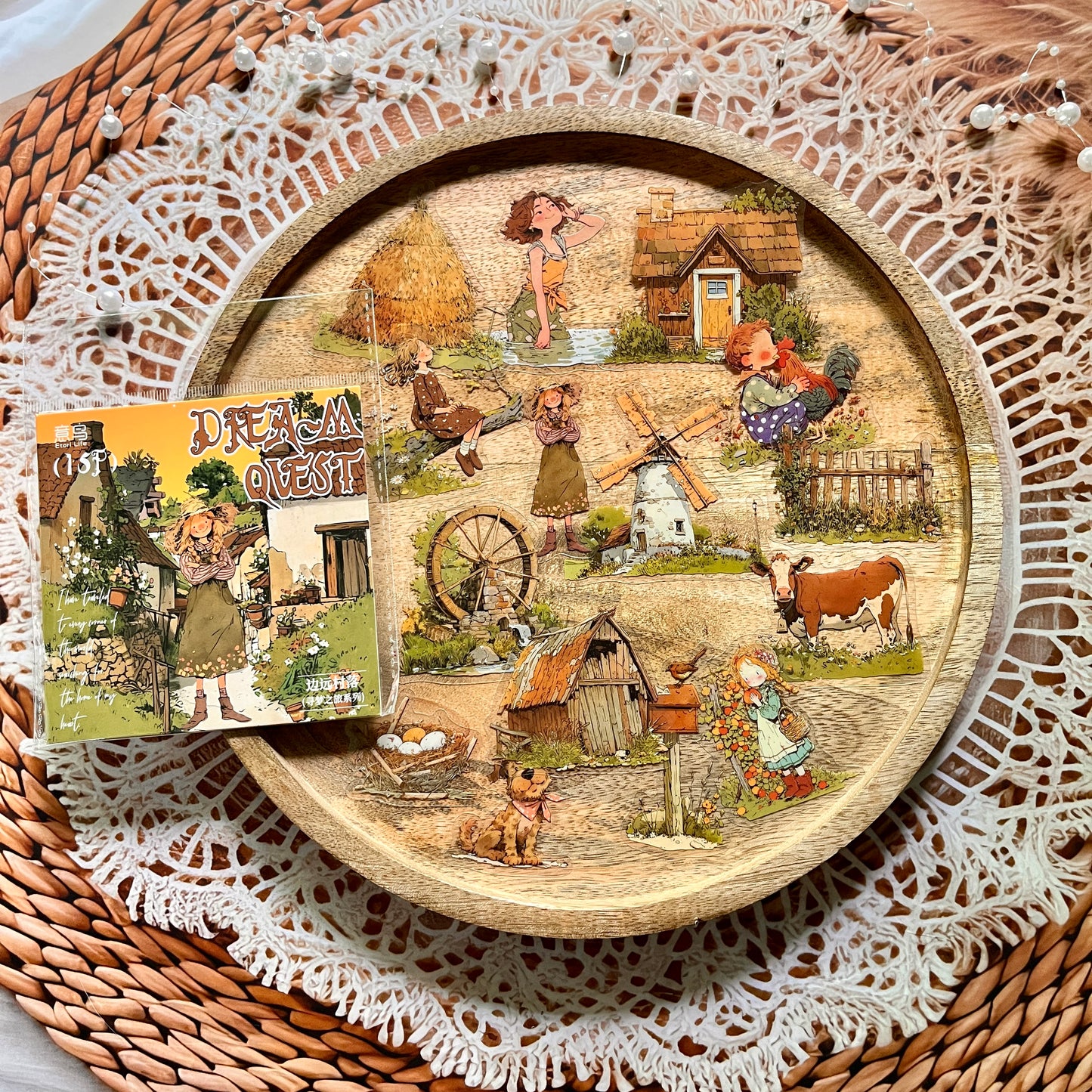 15 Pcs Dream Journey Series Fairy Tale Theme Sticker Pack