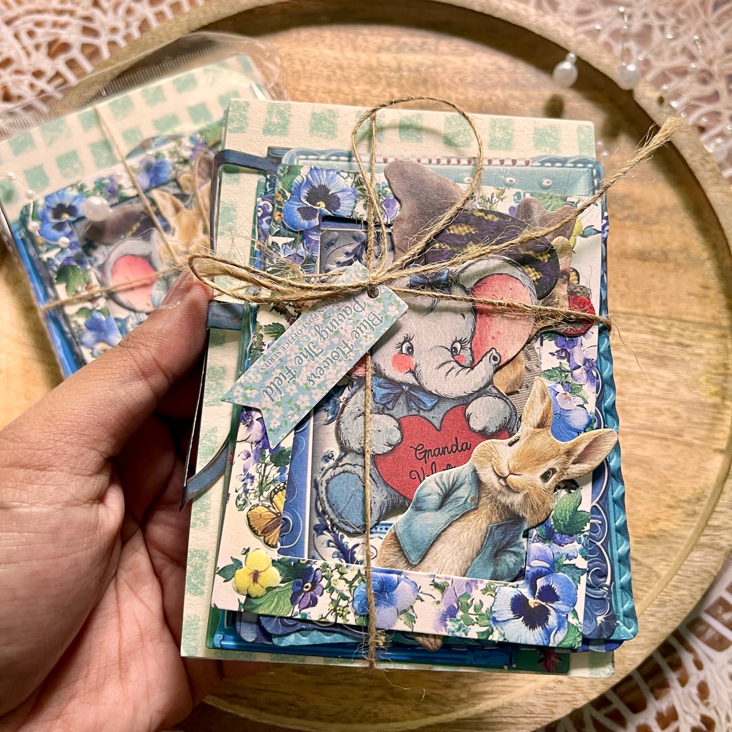 45 Pcs Garden Post Office Series Vintage Country-Style Material Pack