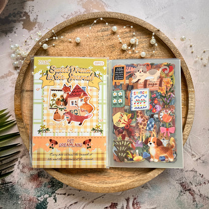 20 Sheets Sweet Dreams Notebook Series Cute Planner Sticker Books