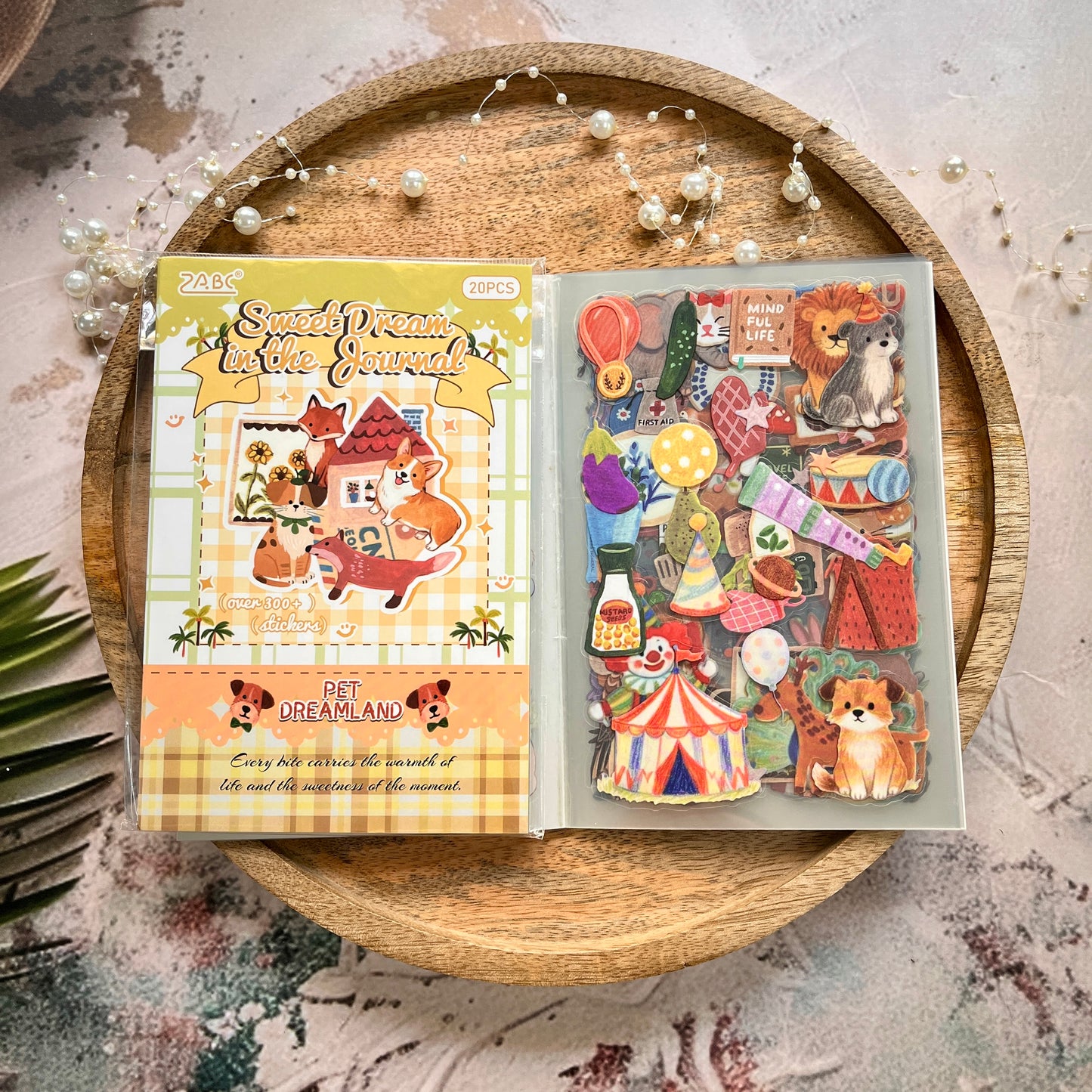 20 Sheets Sweet Dreams Notebook Series Cute Planner Sticker Books