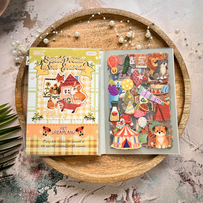 20 Sheets Sweet Dreams Notebook Series Cute Planner Sticker Books