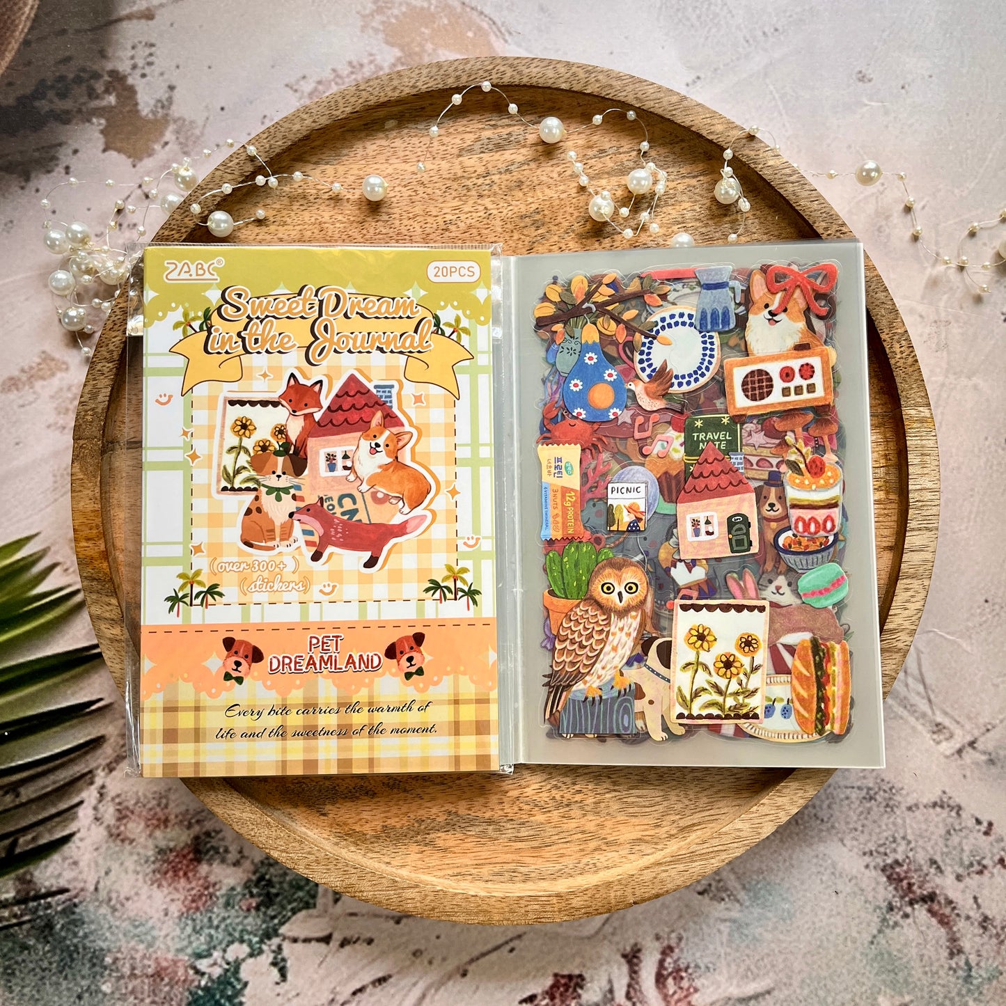20 Sheets Sweet Dreams Notebook Series Cute Planner Sticker Books