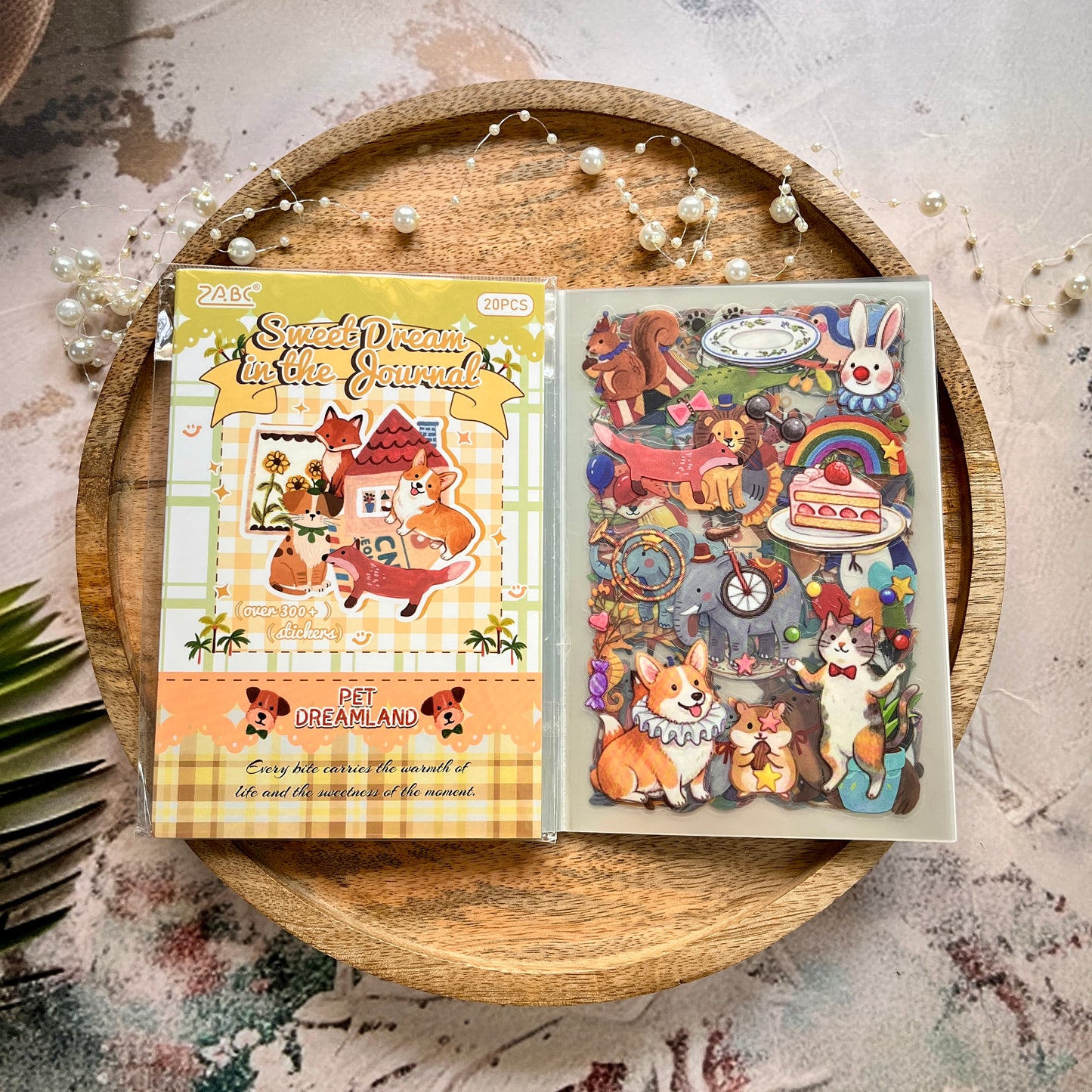 20 Sheets Sweet Dreams Notebook Series Cute Planner Sticker Books