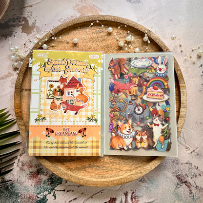 20 Sheets Sweet Dreams Notebook Series Cute Planner Sticker Books