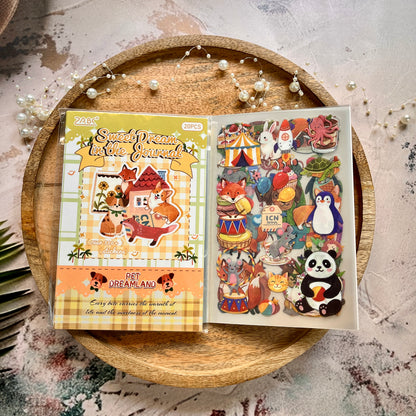 20 Sheets Sweet Dreams Notebook Series Cute Planner Sticker Books
