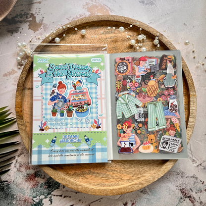 20 Sheets Sweet Dreams Notebook Series Cute Planner Sticker Books