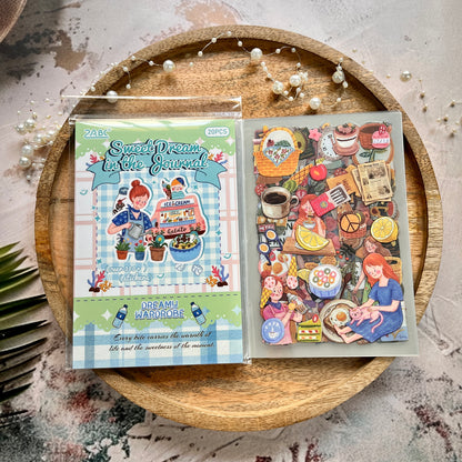 20 Sheets Sweet Dreams Notebook Series Cute Planner Sticker Books