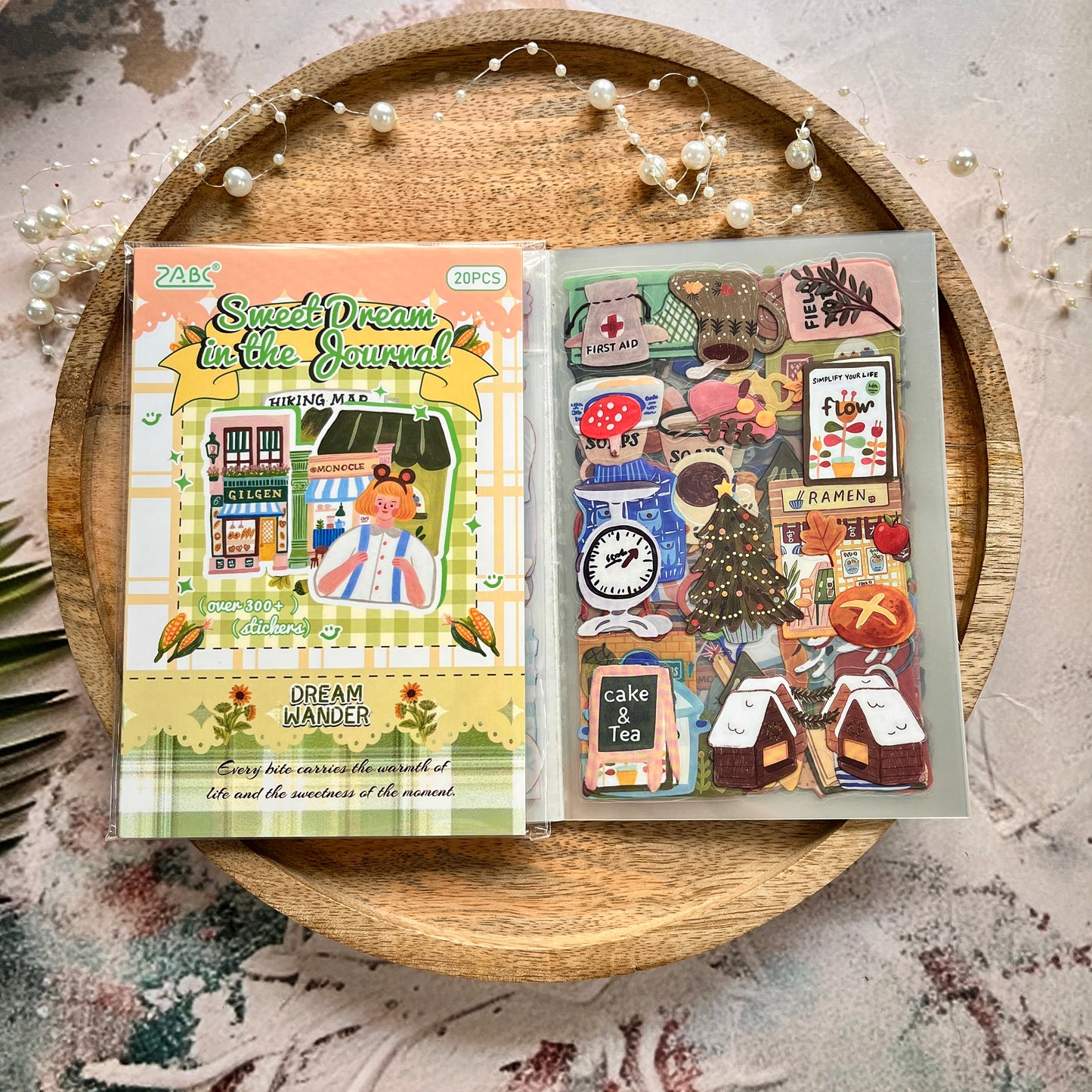 20 Sheets Sweet Dreams Notebook Series Cute Planner Sticker Books