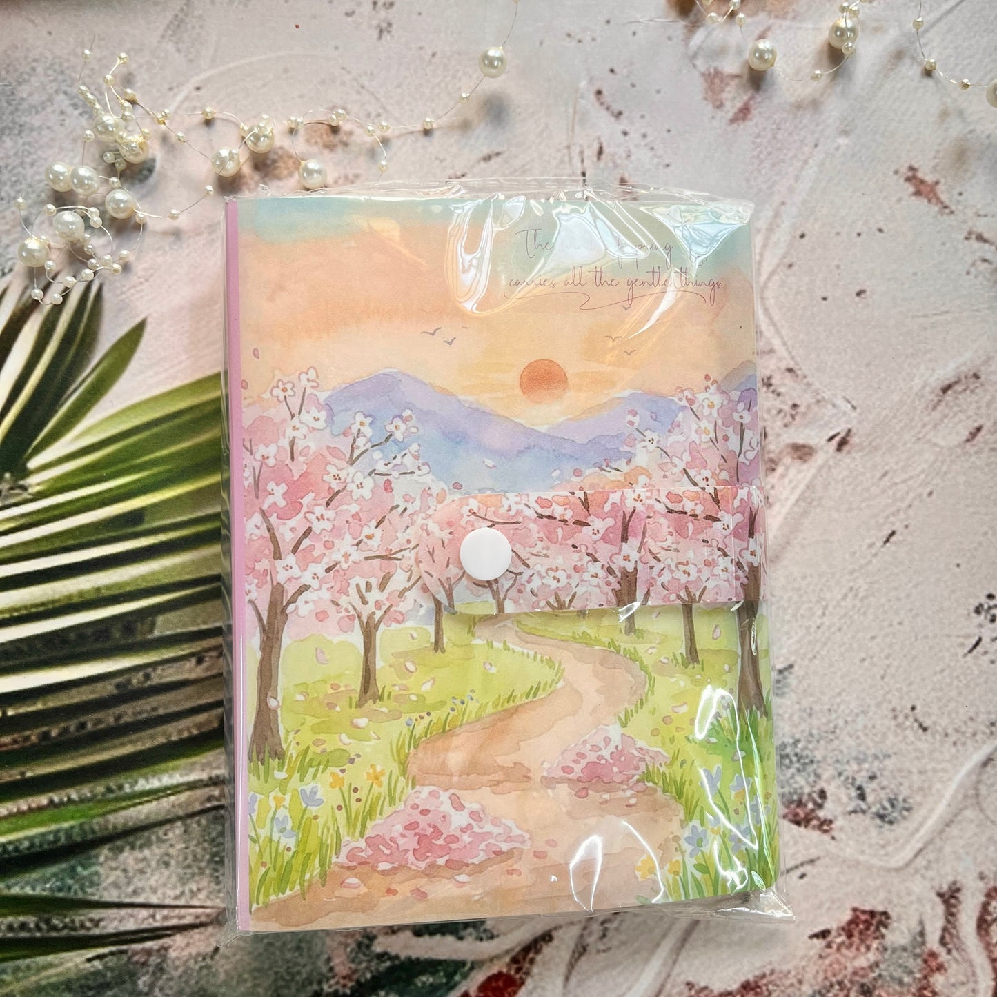 1 Pc Storage Album Four Seasons Like a Song Series Sticker Storage Album