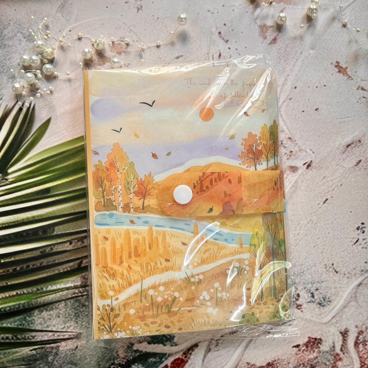 1 Pc Storage Album Four Seasons Like a Song Series Sticker Storage Album
