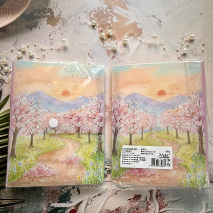 1 Pc Storage Album Four Seasons Like a Song Series Sticker Storage Album
