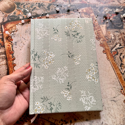 A5 Hardcover Cloth Lined Notebook for Journaling