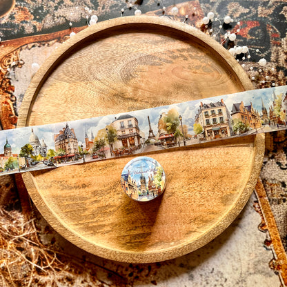 2M Roll Free Wind Series Vintage Natural Scene Landscape Pet Tape