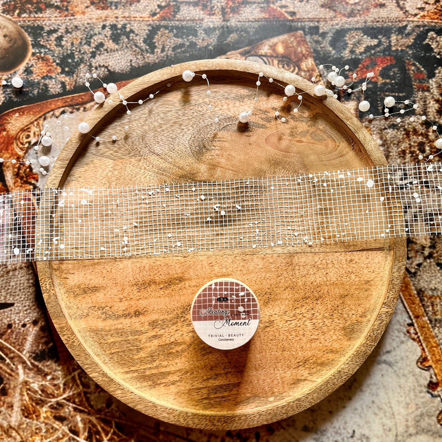 2M Roll Glow Dream Series Textured PET Tape for Journaling