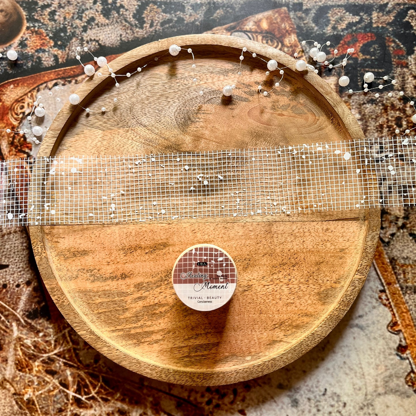 2M Roll Glow Dream Series Textured PET Tape for Journaling