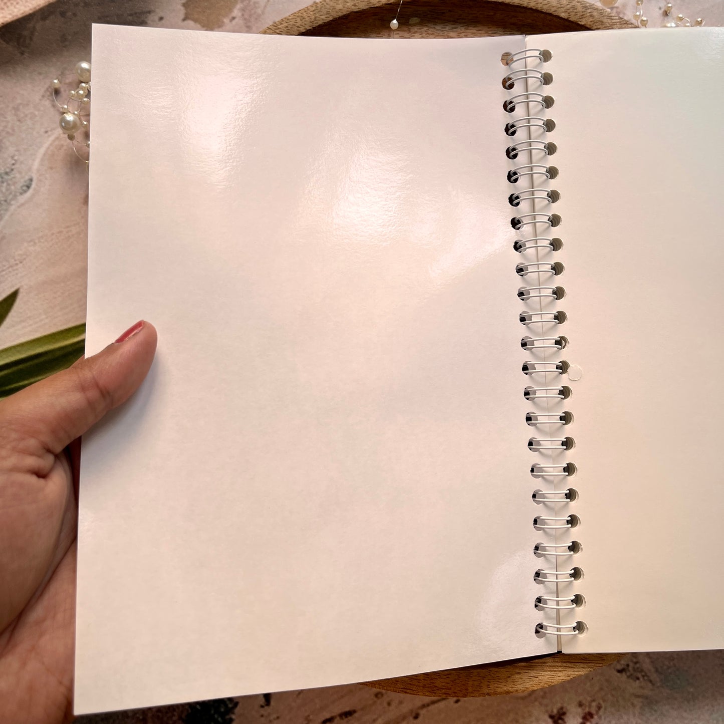 1 A5 Book of Double-Sided Spiral-Bound Release Paper for Sticker Storage