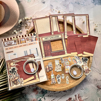 All-in-One Craft Kit Small Shop Series: 3D House DIY Journal