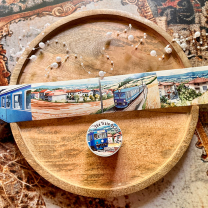 2M Roll Train on the Road Series Train Theme Washi Tape