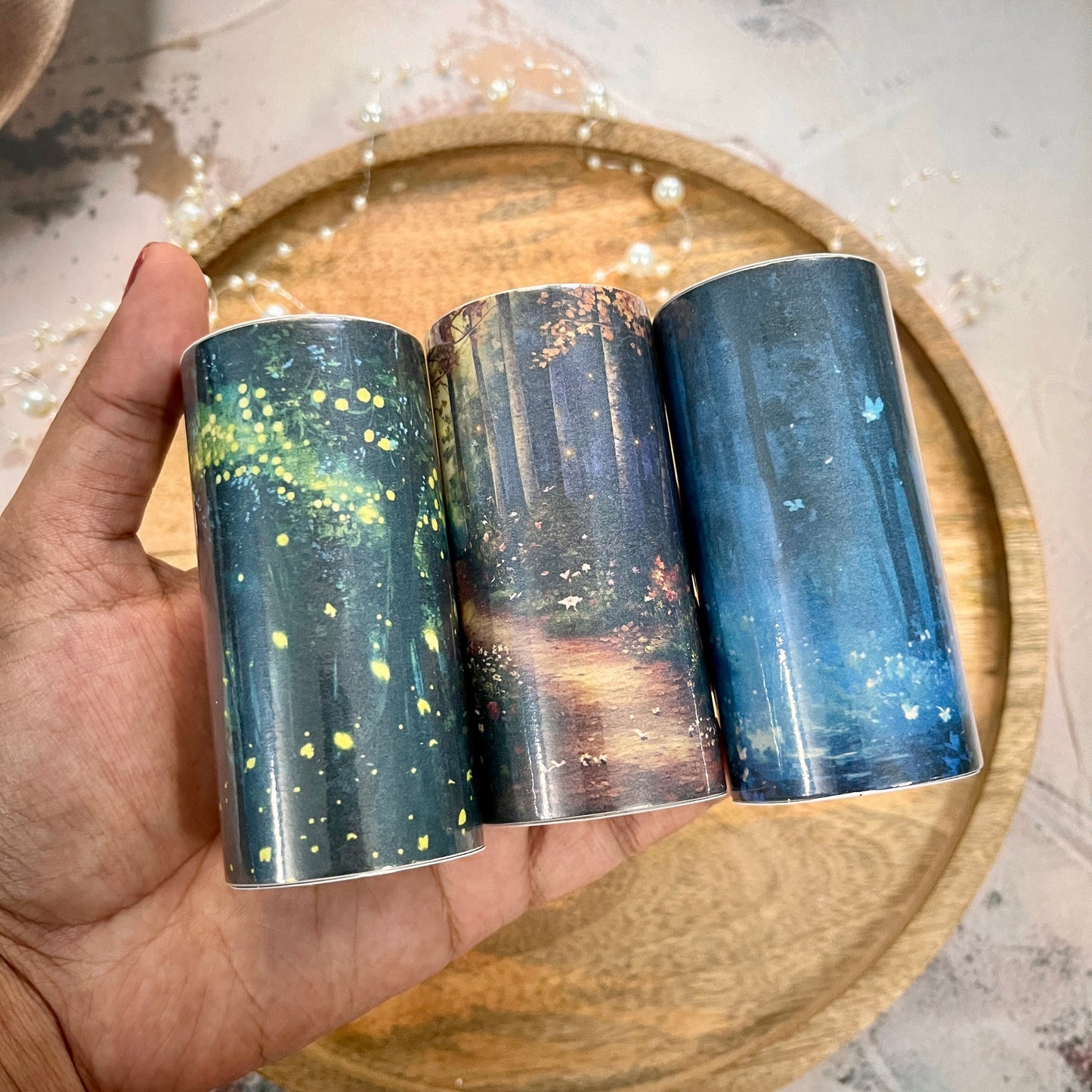 1 Roll Firefly Forest Series Forest Theme Landscaping Tape