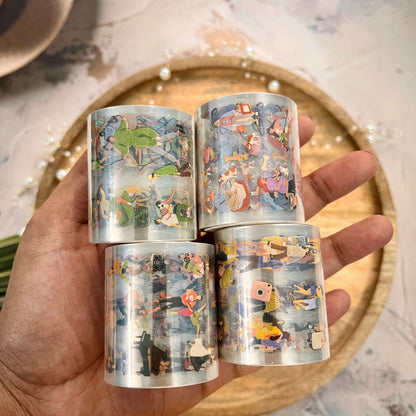 1 roll Small People Big Dreams Series Mini-Figure Die-Cut Tape