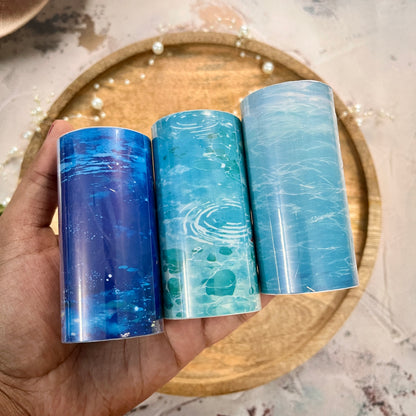 2M Roll The Splash Series Decorative Water Pet Tape