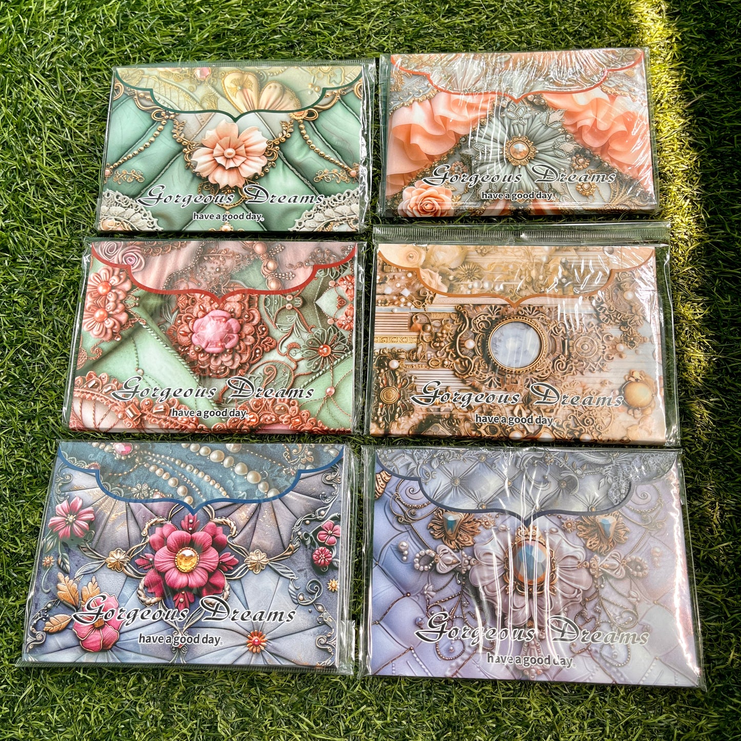 30pcs/pack Gorgeous Dream Series Vintage Material Paper