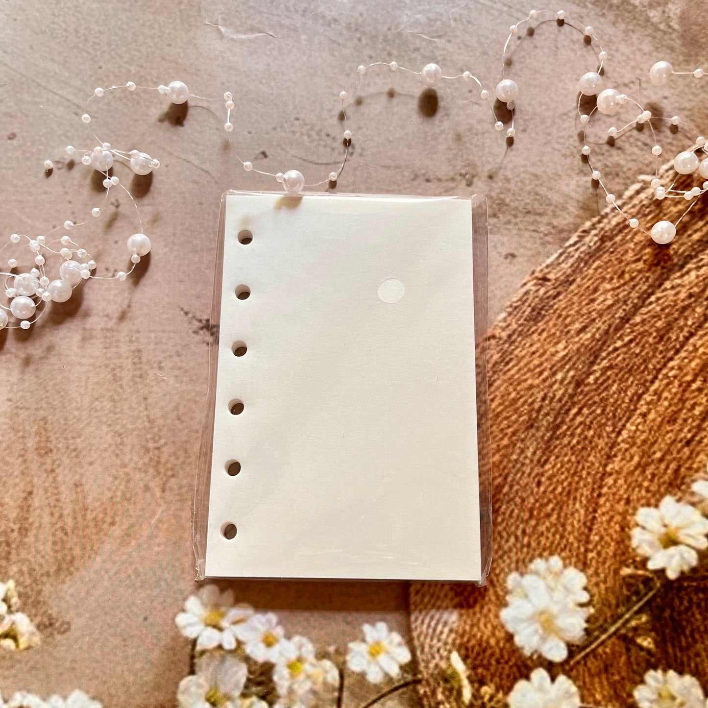 A7 Loose-Leaf Macaron Transparent 6-Hole Candy Color Notebook