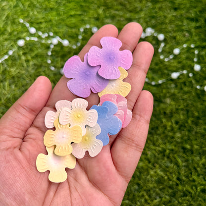 30pcs/pack Spring Flower Shadow Series Handbook Decoration Material Pack