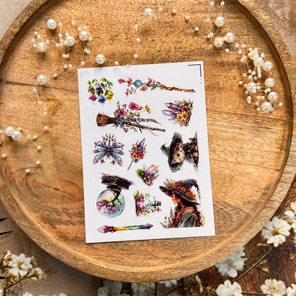 3 Sheets Magical Spring and Summer Sticker Sheets