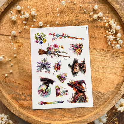 3 Sheets Magical Spring and Summer Sticker Sheets