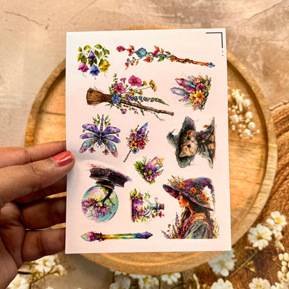 3 Sheets Magical Spring and Summer Sticker Sheets