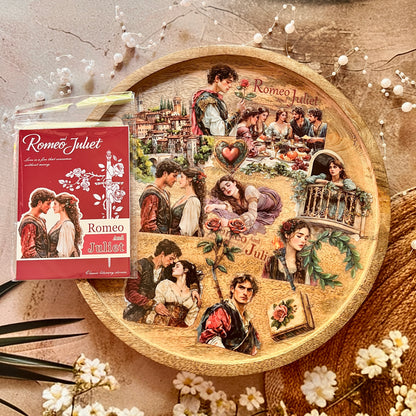 20 Pcs Literary Stories Series Classic Story Scenery Stickers for Journal