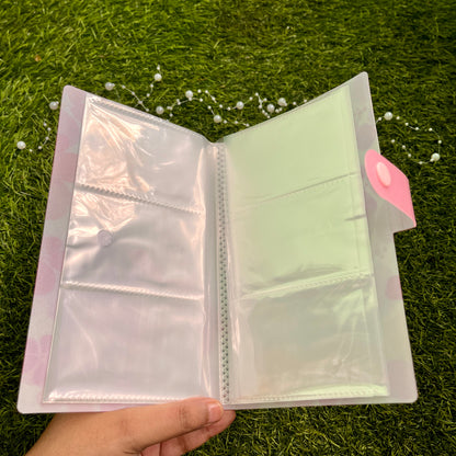 20 Sheets Transparent Storage folder for stickers, money or photo