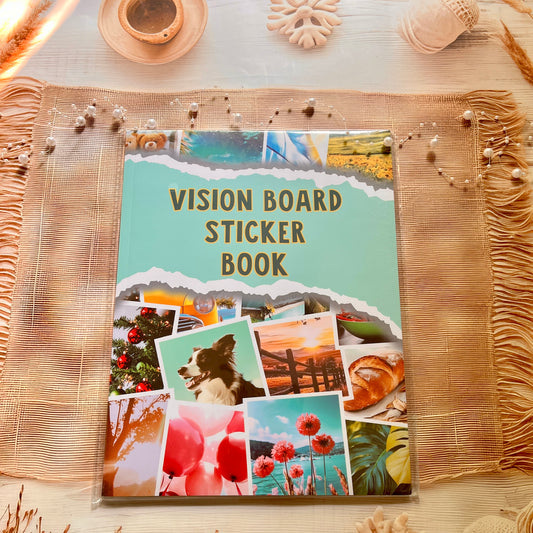 20 Sheets Vision Inspirational Dreams and Goals Vision Board Sticker Book