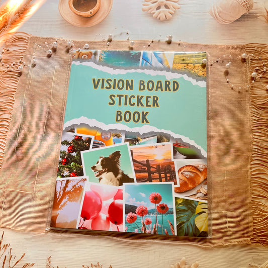 20 Sheets Vision Inspirational Dreams and Goals Vision Board Sticker Book