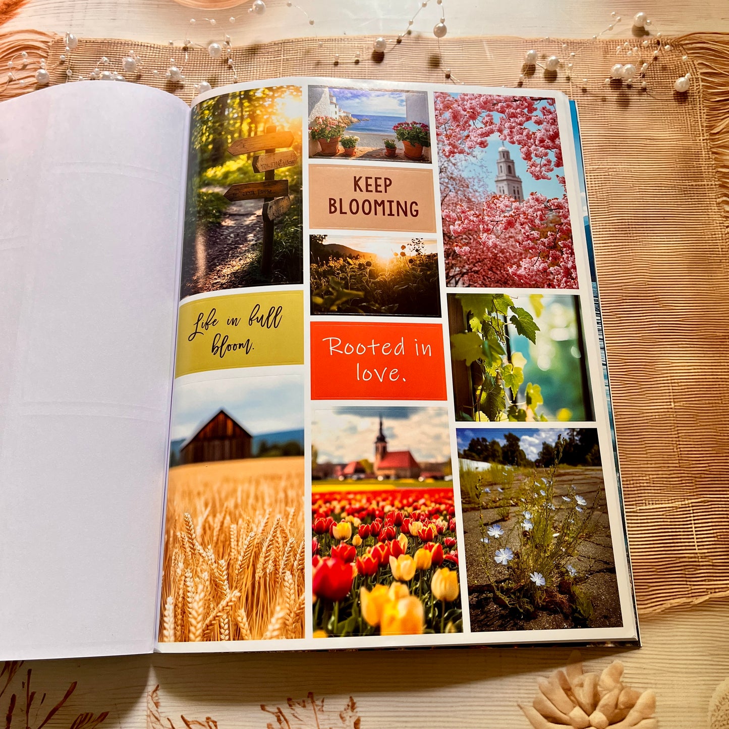 20 Sheets Travel Inspirational Dreams and Goals Vision Board Sticker Book