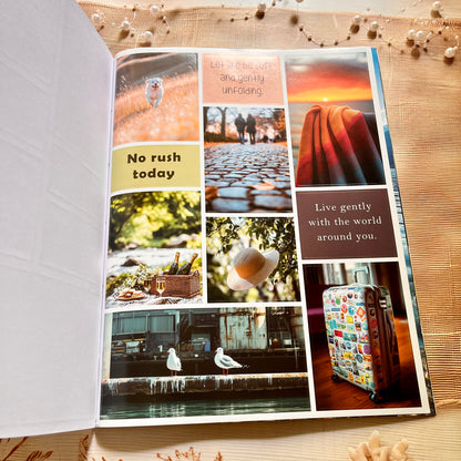 20 Sheets Travel Inspirational Dreams and Goals Vision Board Sticker Book