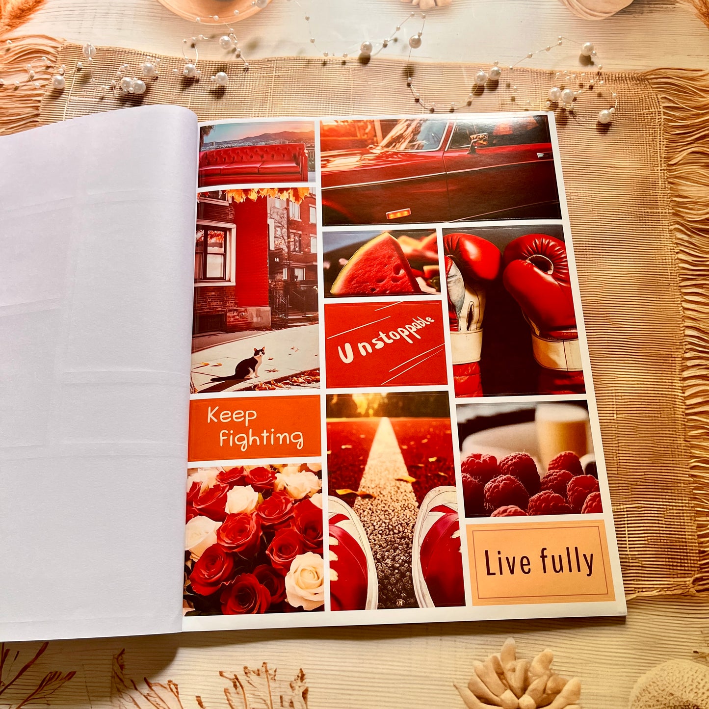 20 Sheets Vision Inspirational Dreams and Goals Vision Board Sticker Book