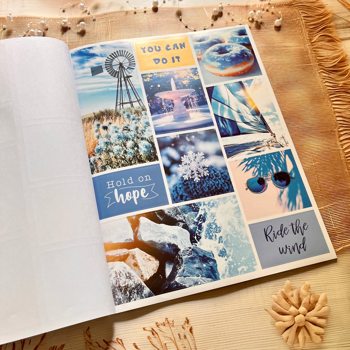 20 Sheets Vision Inspirational Dreams and Goals Vision Board Sticker Book