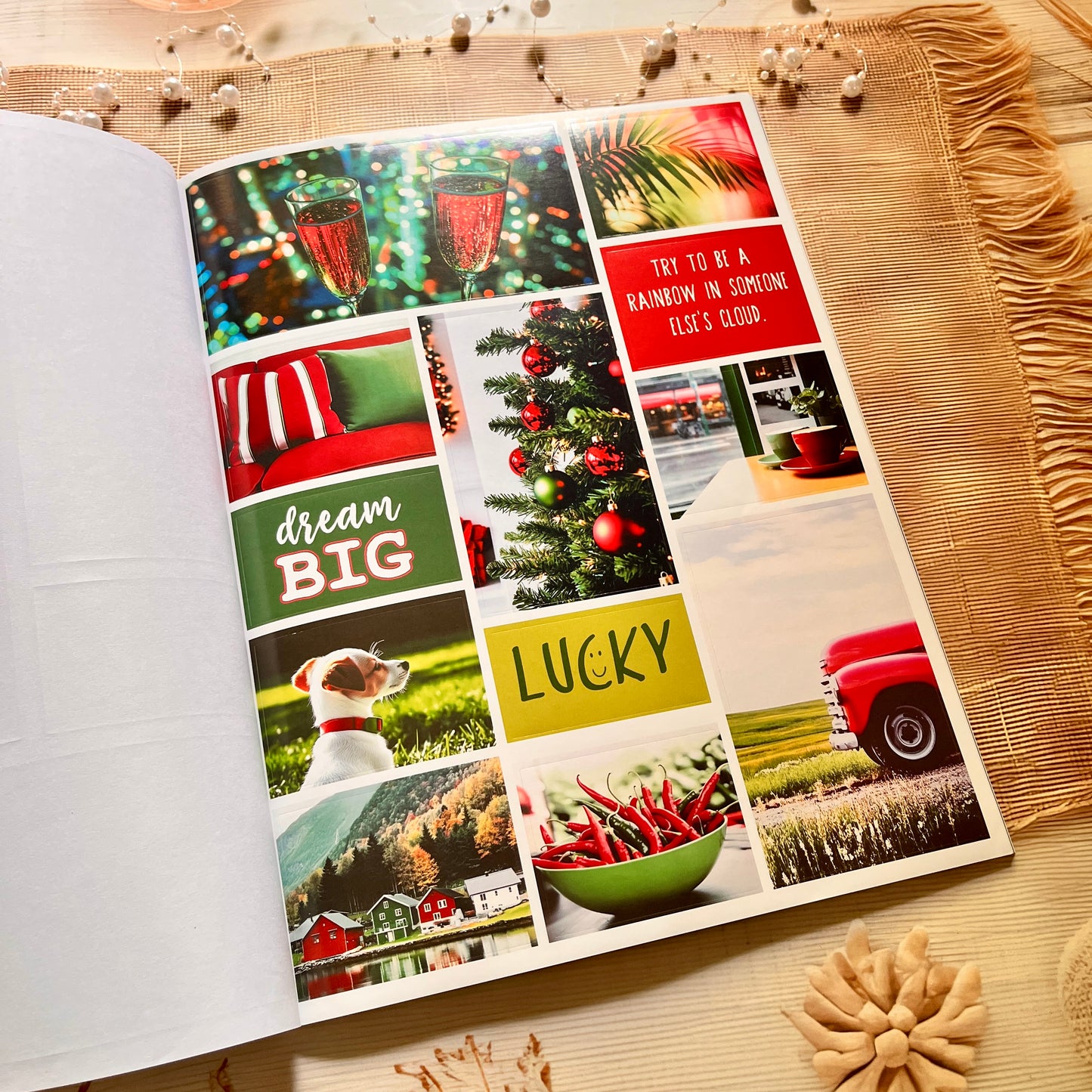 20 Sheets Vision Inspirational Dreams and Goals Vision Board Sticker Book