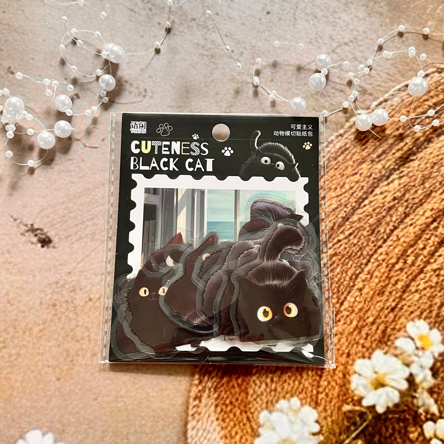 30pcs Cuteness Series Animal Theme Decorative Stickers