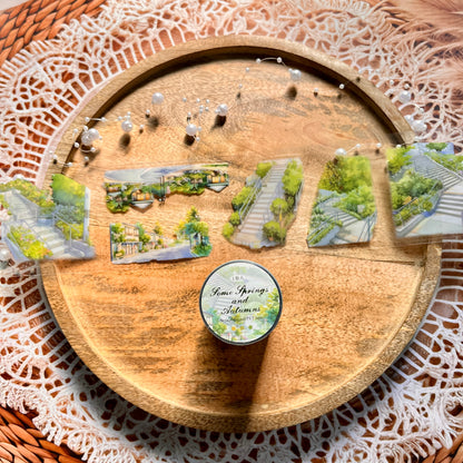 1 Roll Spring and Autumn Series Decorative Tape