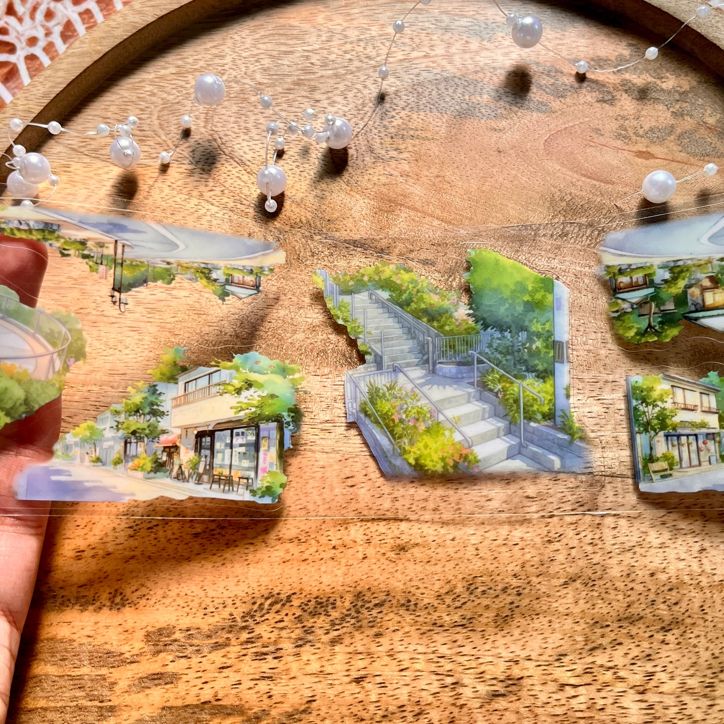 1 Roll Spring and Autumn Series Decorative Tape