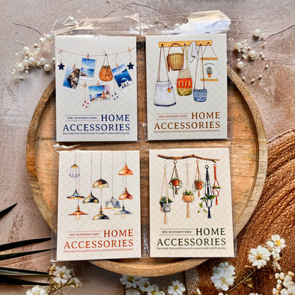 10 Pcs Home Decor Collection Home Elements Stickers