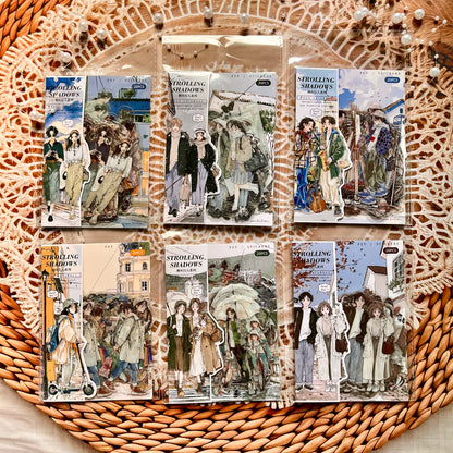 20 Pcs Fireworks Pedestrian Series Original Character Theme Sticker Pack