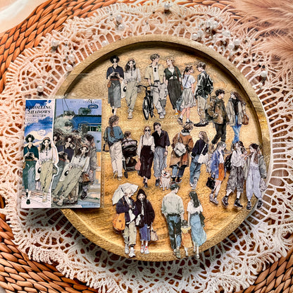 20 Pcs Fireworks Pedestrian Series Original Character Theme Sticker Pack