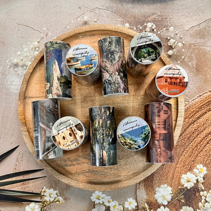 1 Roll Large-Size Scenic Afternoon Countryside Tape