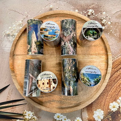 1 Roll Large-Size Scenic Afternoon Countryside Tape
