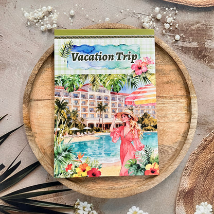 20 Sheets Vacation Trip Holiday Sticker Book for Scrapbooking